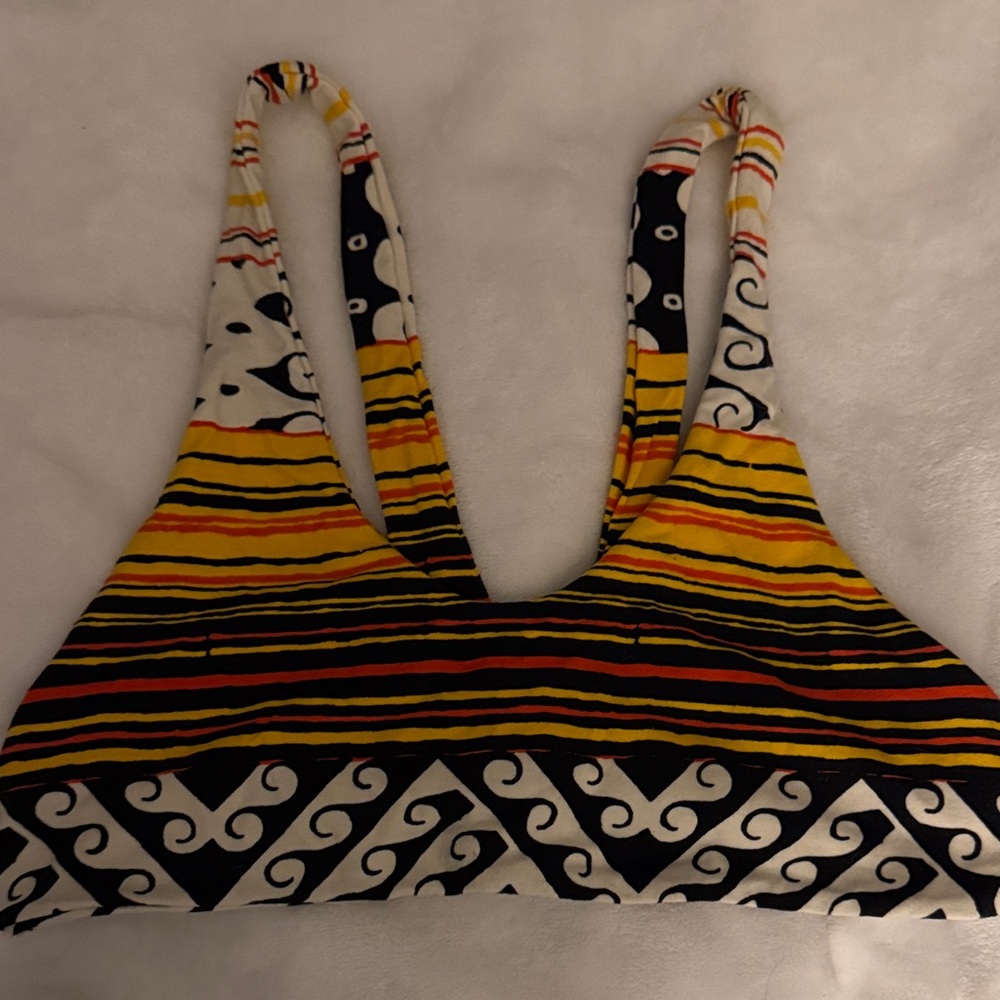 Indah Colorful Patterned Bralette